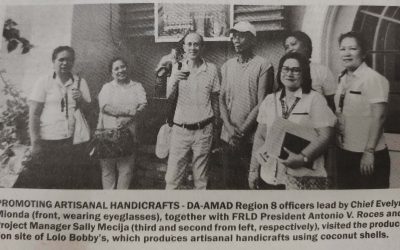DA-AMAD Region 8 to promote local coconut agribusinesses at Agrilink 2019